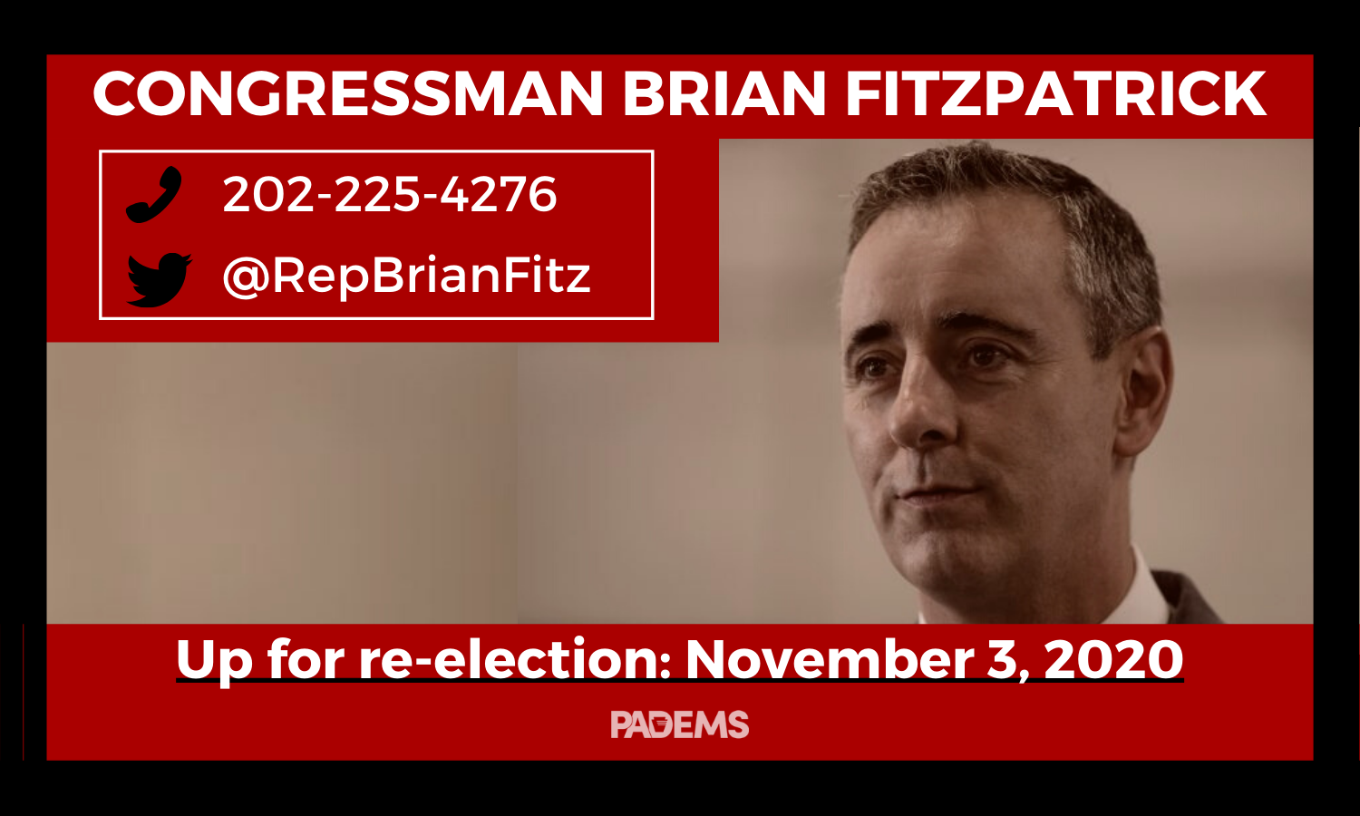 Tell Brian Fitzpatrick Nobodys Above The Law Pa Democratic Partypa Democratic Party 7892